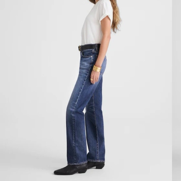 Madewell Dakota Longline Straight Jean - Picture 3 of 7